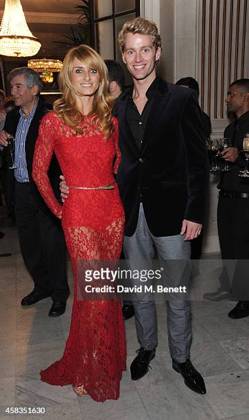 Gordana Grandosek Whiddon and Trent Whiddon attends an after party following the press night performance of "Dance 'Til Dawn" at The The Waldorf...
