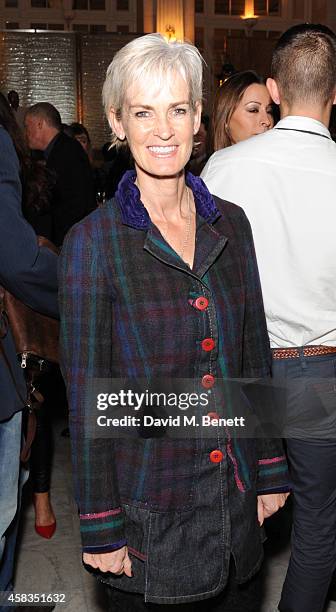 Judy Murray attends an after party following the press night performance of "Dance 'Til Dawn" at The The Waldorf Hilton Hotel on November 3, 2014 in...