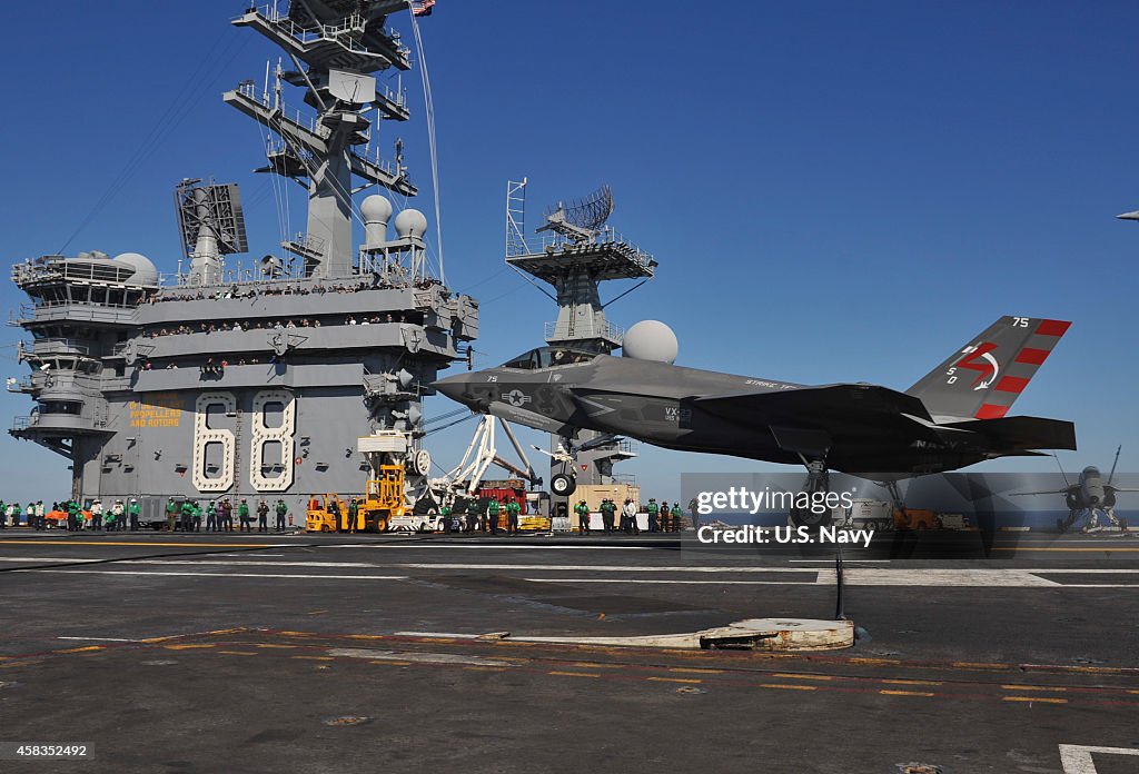 USS Nimitz Conducts Training Exercises