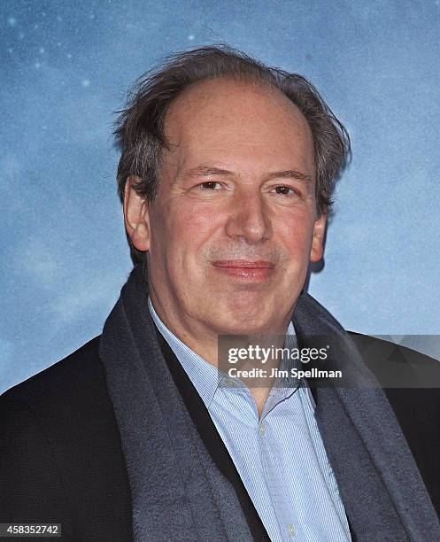 Composer Hans Zimmer attends the "Interstellar" New York Premiere at AMC Lincoln Square Theater on November 3, 2014 in New York City.