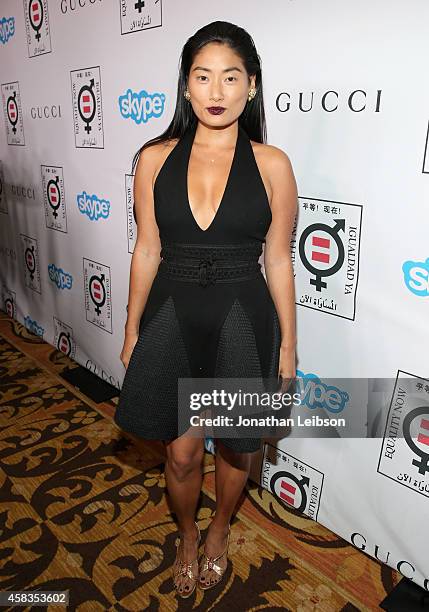Musician Chloe Flower attends The Equality Now's "Make Equality Reality" Event at Montage Beverly Hills on November 3, 2014 in Beverly Hills,...