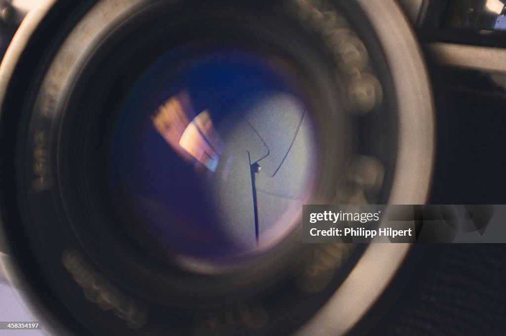 Aperature of a lens