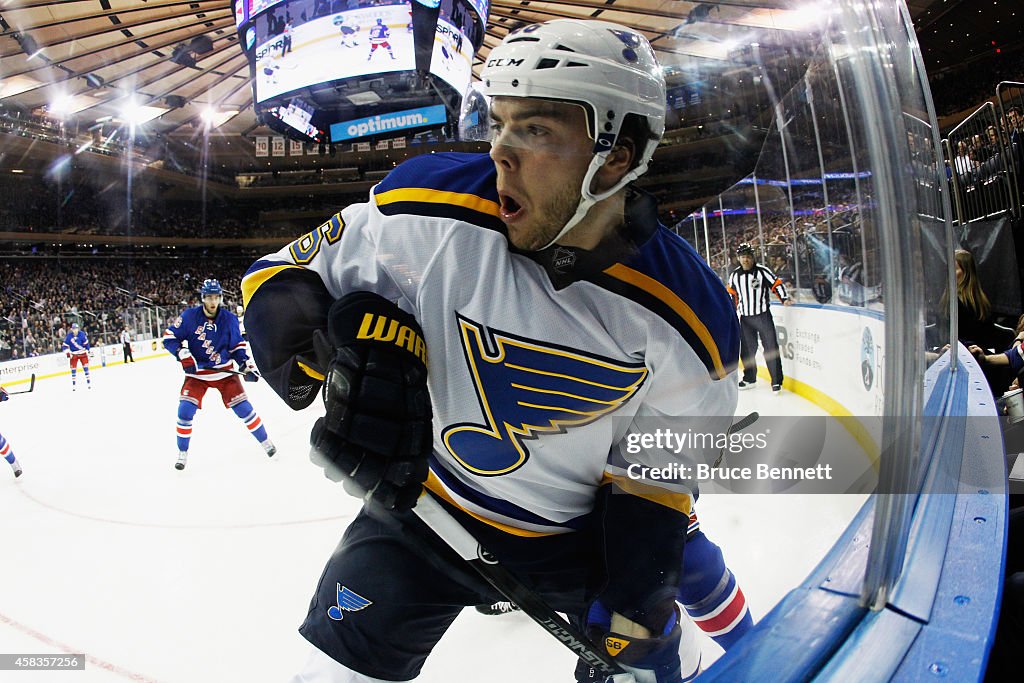 St Louis Blues v New York Rangers