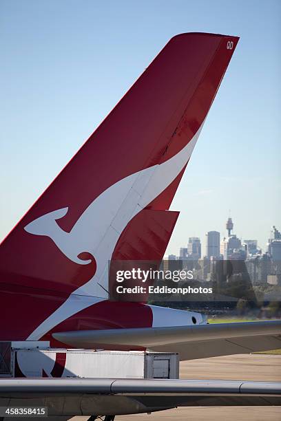 qantas - qantas stock pictures, royalty-free photos & images