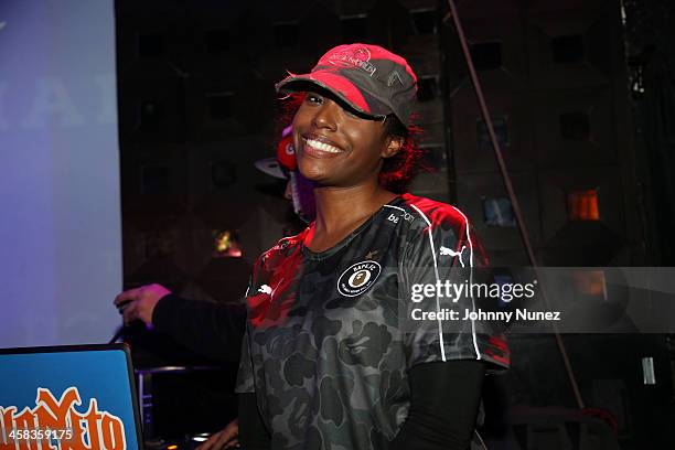 Scottie Beam attends Hot 97 Who's Next? at S.O.B.'s on January 28 in New York City.