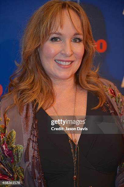 Songwriter Gretchen Peters arrives at the 52nd annual ASCAP Country Music awards at Music City Center on November 3, 2014 in Nashville, Tennessee.