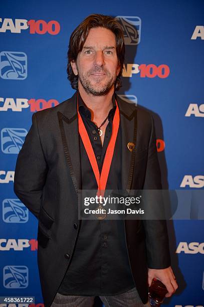 Songwriter Brett James arrives at the 52nd annual ASCAP Country Music awards at Music City Center on November 3, 2014 in Nashville, Tennessee.