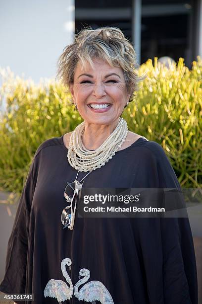 Actress Roseanne Barr attends the photo call for Roseanne Barr's "Roseanne For President!" at Sundance Sunset Cinema on July 01, 2016 in Los Angeles,...