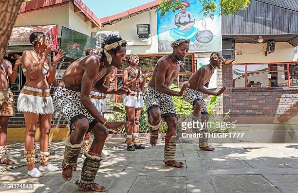 african zulu dancing - zulu tribe stock pictures, royalty-free photos & images