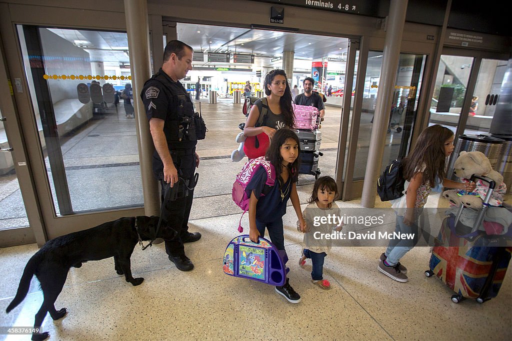 Security Tightened At LAX During Busy Fourth Of July Weekend