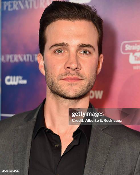 Actor Gil McKinney attends the CW's Fan Party to Celebrate the 200th episode of "Supernatural" on November 3, 2014 in Los Angeles, California.