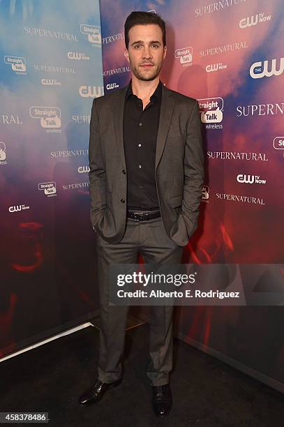 Actor Gil McKinney attends the CW's Fan Party to Celebrate the 200th episode of "Supernatural" on November 3, 2014 in Los Angeles, California.