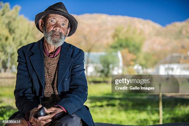 Frederik Koopman from Heuningvlei during an interview on September 17, 2014 in Clanwilliam. Heuningvlei is a small village situated in the heart of...