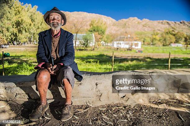Frederik Koopman from Heuningvlei during an interview on September 17, 2014 in Clanwilliam. Heuningvlei is a small village situated in the heart of...