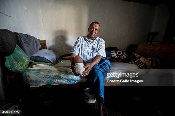 David Viljoen during an interview on September 17, 2014 in Clanwilliam. Heuningvlei is a small village situated in the heart of the Cederberg...