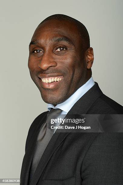 Former professional footballer Sol Campbell attends the Walpole British Luxury Awards 2014 at the Victoria & Albert museum on November 3, 2014 in...