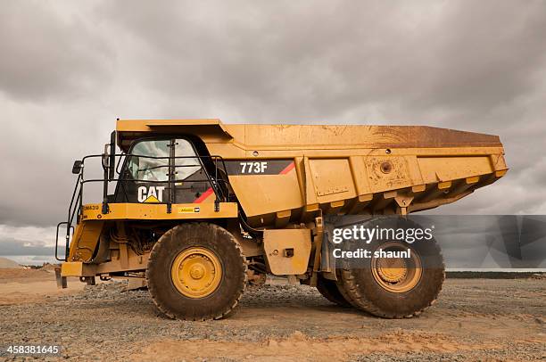 caterpillar 773f - caterpillar inc stockfoto's en -beelden