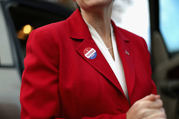 IA: GOP Senate Candidate Jodi Ernst Casts Her Vote In Her Iowa Hometown