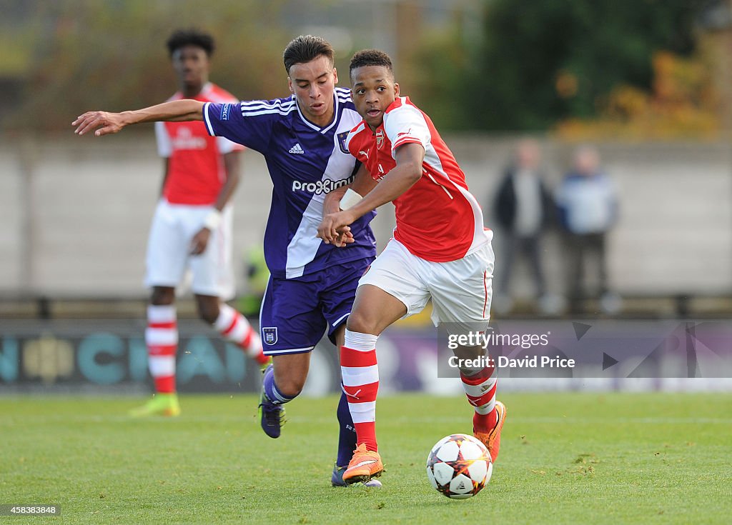 Arsenal v Anderlecht: UEFA Youth League