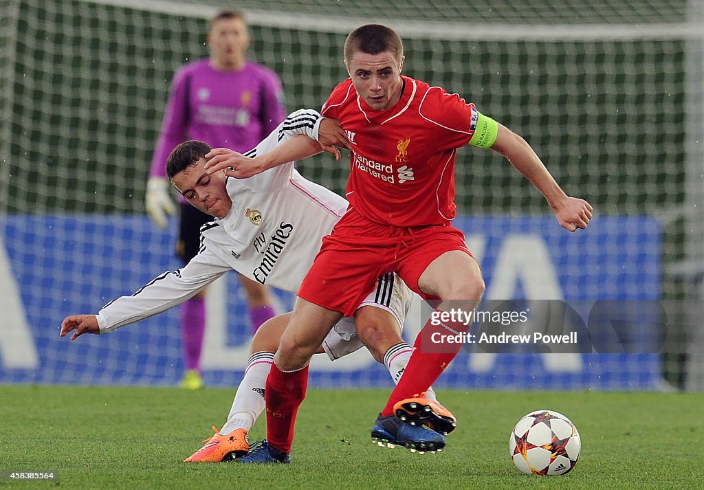 Real Madrid CF v Liverpool FC - UEFA Youth League