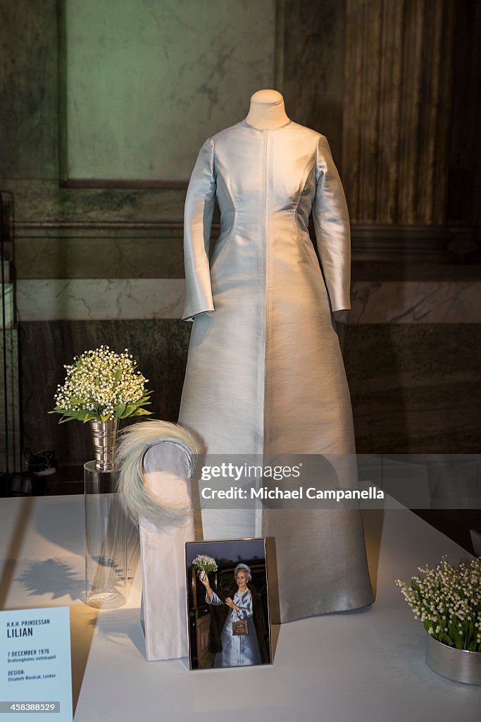 Swedish Royal Wedding Dresses Exhibition at Royal Palace