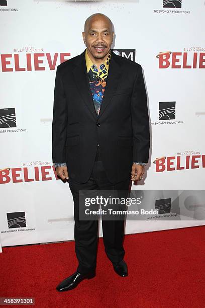 George Bloomer 61 Los Angeles Premiere Of Believe Opening Dec 2nd Stock Photos, High ...