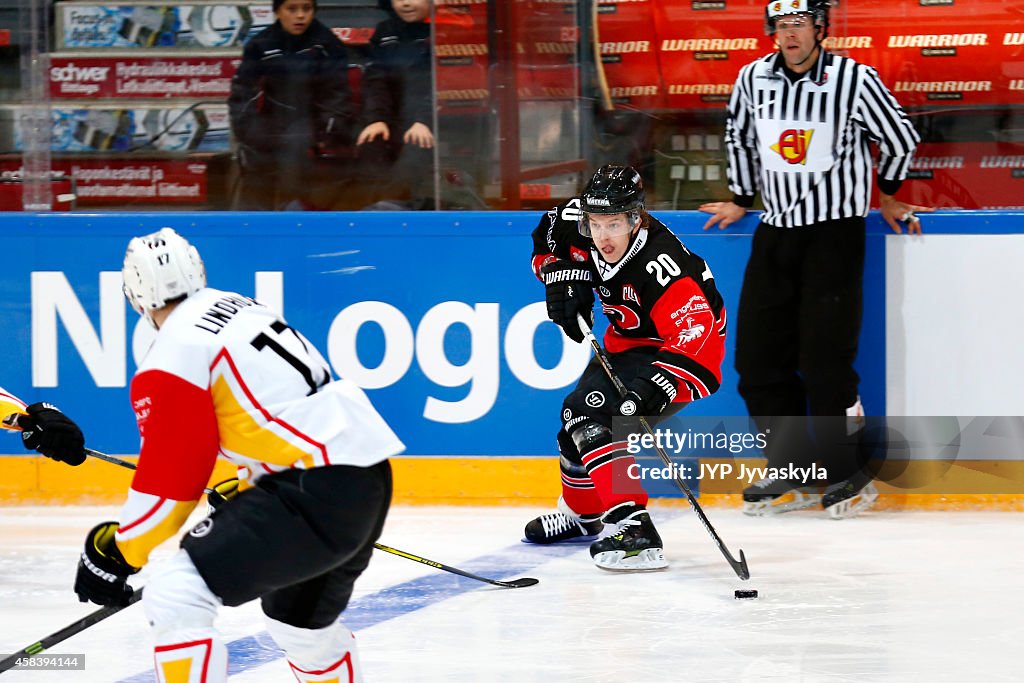 JYP Jyvaskyla v Skelleftea AIK - Champions Hockey League Round of 16
