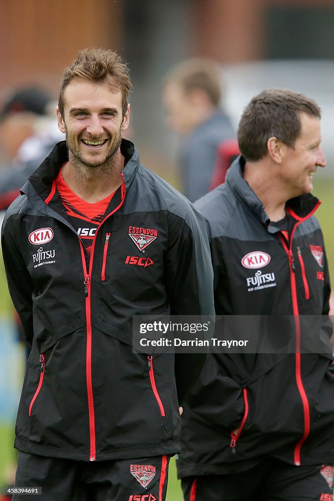 Essendon Bombers Training Session
