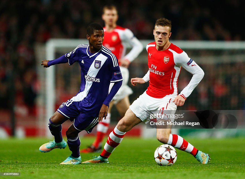 Arsenal FC v RSC Anderlecht - UEFA Champions League