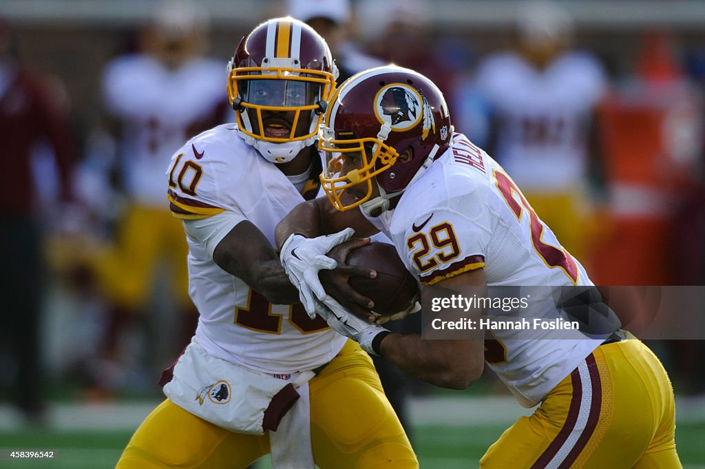 Washington Redskins v Minnesota Vikings