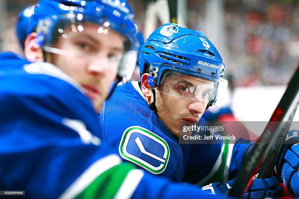 Washington Capitals v Vancouver Canucks