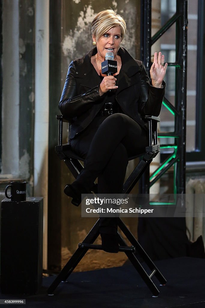 AOL's BUILD Speaker Series: In Conversation With Suze Orman
