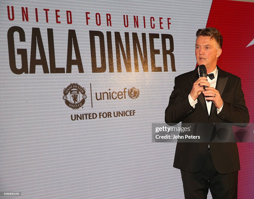 Manchester United host the 'United for Unicef' Dinner