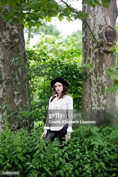 Singer/songwriter Charlotte Kemp Muhl is photographed for New York Times on July 1, 2014 in New York City.