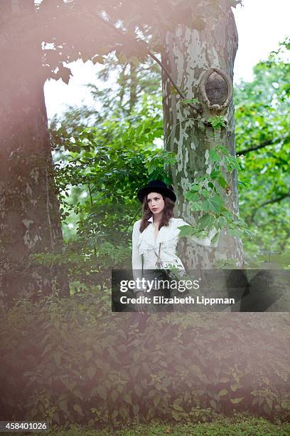 Singer/songwriter Charlotte Kemp Muhl is photographed for New York Times on July 1, 2014 in New York City.