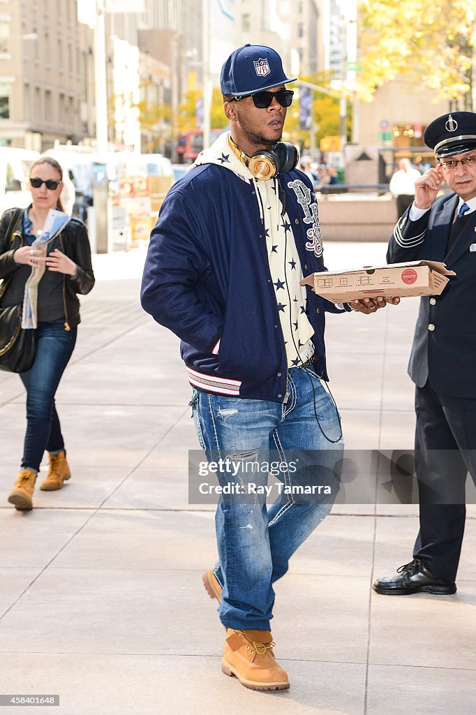 Celebrity Sightings In New York City - November 04, 2014