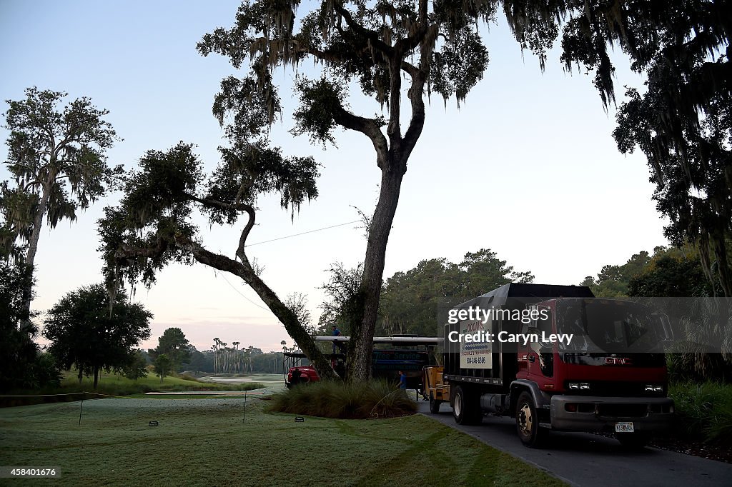 Overhanging Oak Removed on TPC Sawgrass Stadium Course's 6th Hole