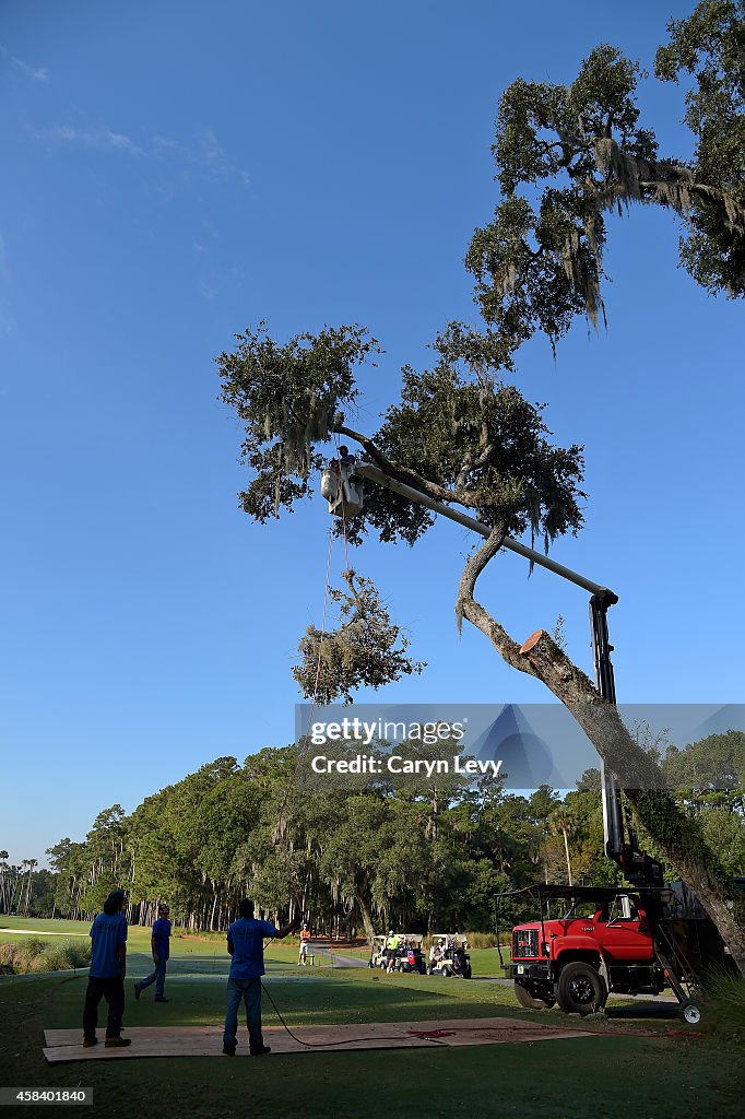 Overhanging Oak Removed on TPC Sawgrass Stadium Course's 6th Hole