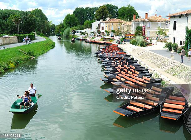 coulon, francia - charente foto e immagini stock