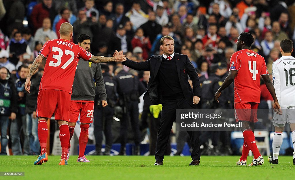 Real Madrid CF v Liverpool FC - UEFA Champions League