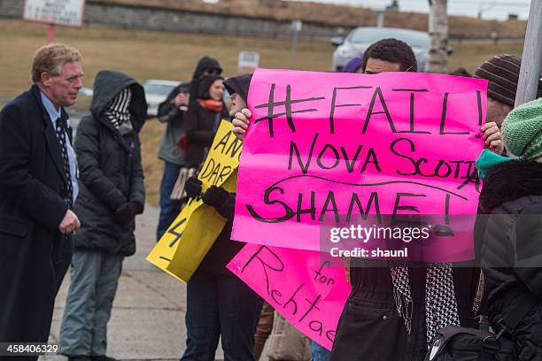 rehtaeh parsons protest - rehtaeh parsons stock pictures, royalty-free photos & images