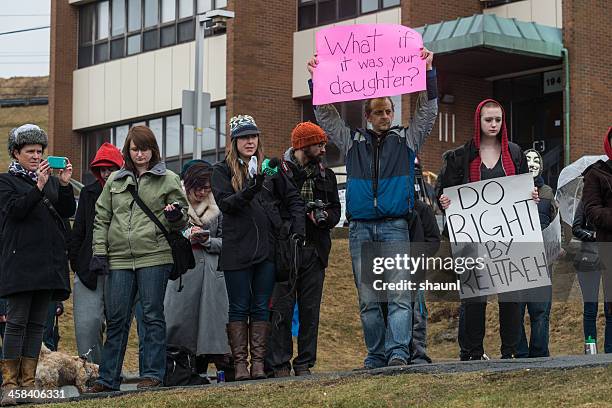 do right by rehtaeh - rehtaeh parsons stock pictures, royalty-free photos & images