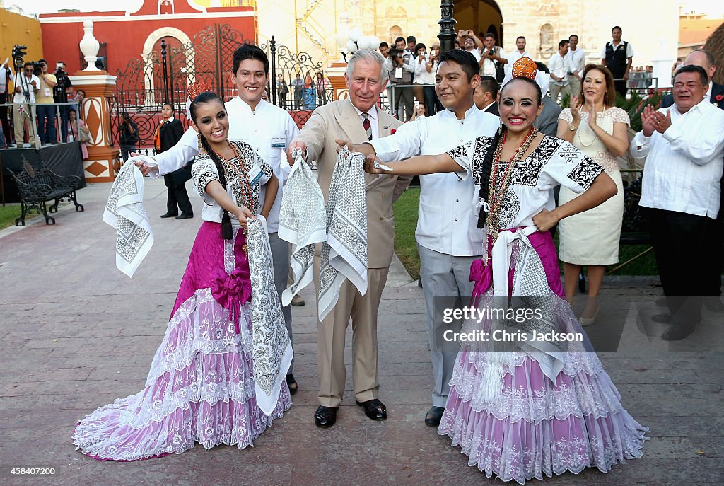 Prince Of Wales And The Duchess Of Cornwall Visit Mexico - Day 3