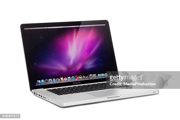 apple macbook pro - apple mac pro stockfoto's en -beelden