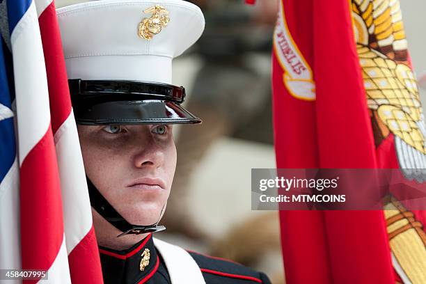 marine corps color sergeant - mtmcoins stockfoto's en -beelden