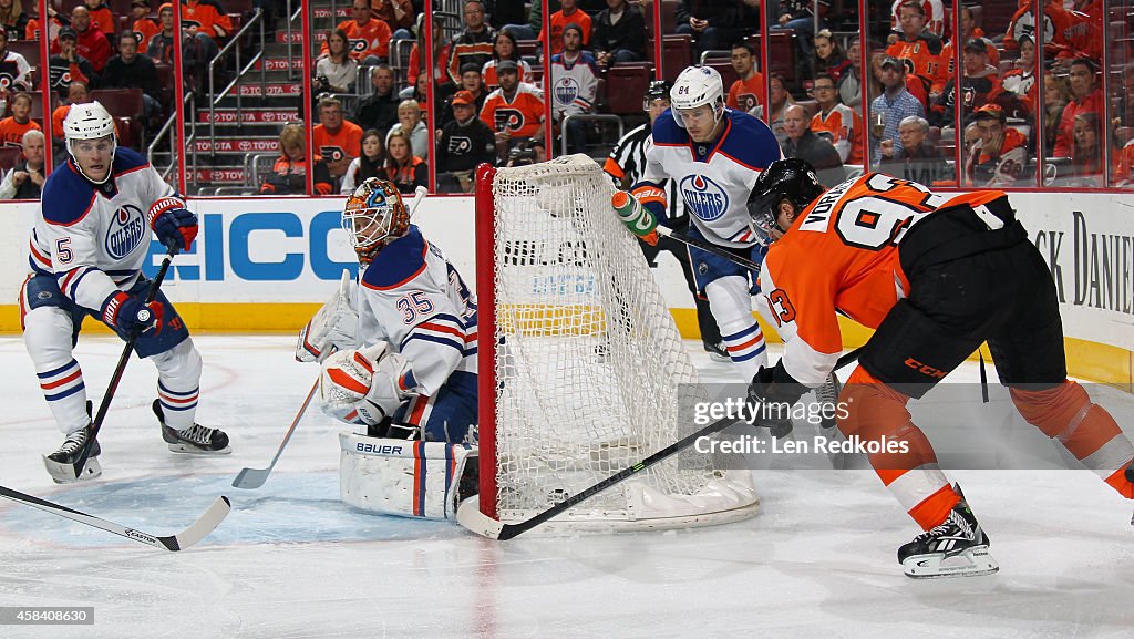Edmonton Oilers v Philadelphia Flyers