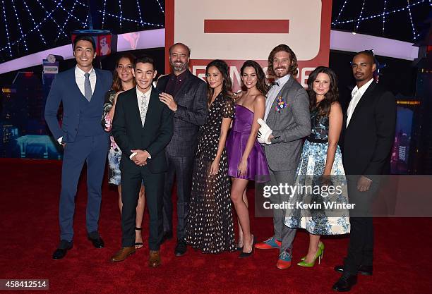 Actors Daniel Henney, Maya Rudolph, Ryan Potter, Scott Adsit, Jamie Chung, Genesis Rodriguez, T.J. Miller, Katie Lowes and Damon Wayans Jr. Attend...