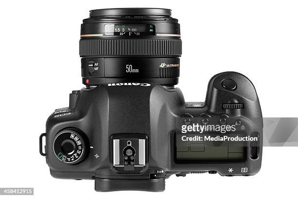 canon 5d mark ii - digitalkamera bildschirm stock-fotos und bilder