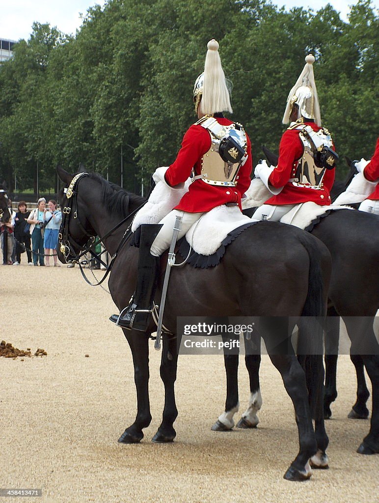 Household Cavalry troca da guarda