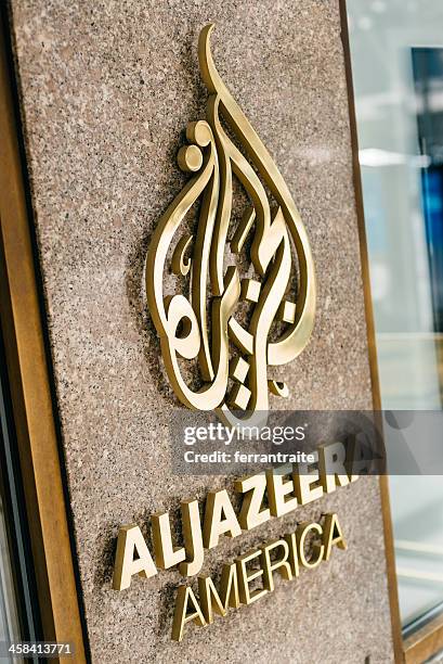 al jazeera america - al jazeera studios stock pictures, royalty-free photos & images